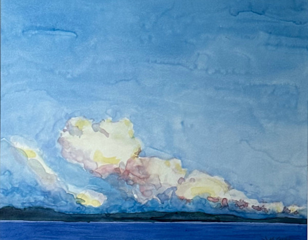 Clouds Across the Bay by J Michael Gatlin