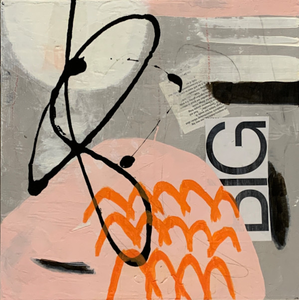 Study in Gray and Pink #4 by Sue White, Image 1.