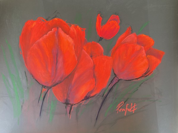 Red Tulips by Susan Penfold