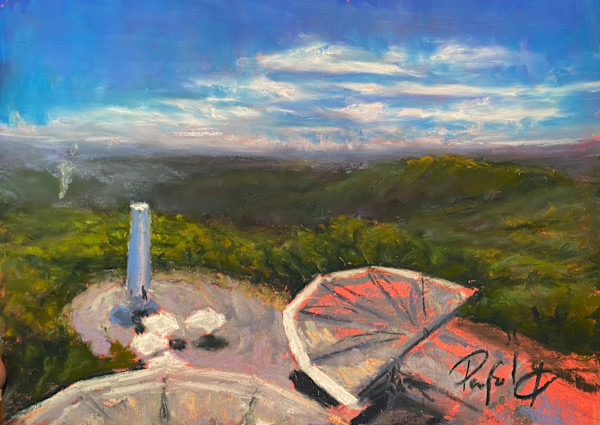 Mt Lofty fire tower by Susan Penfold
