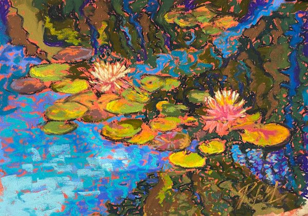 Whispers on the pond by Susan Penfold