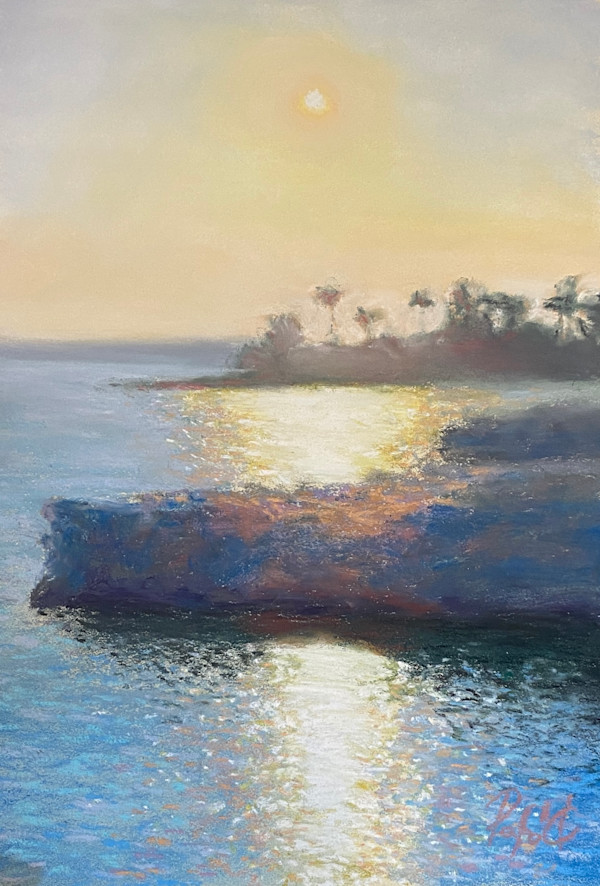 Sun’s kiss - en plein air by Susan Penfold