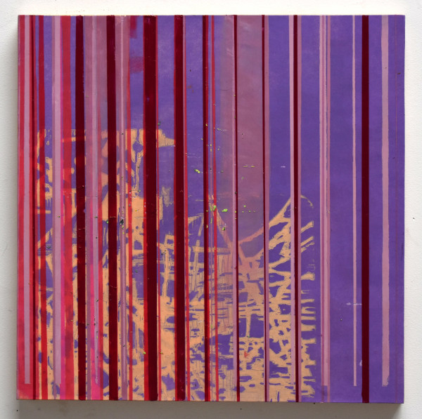 Deep Water Purple #4 by Katie Stubblefield