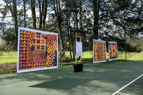 A History of Andalusia, Philadelphia and America as Told Through Plants & Narrative Quilts by Jody Graff, Image 1.