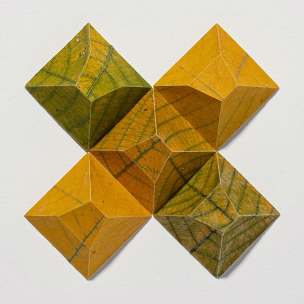 Stoneleigh Bottlebrush Buckeye Oblique Truncated Pyramids by Jody Graff