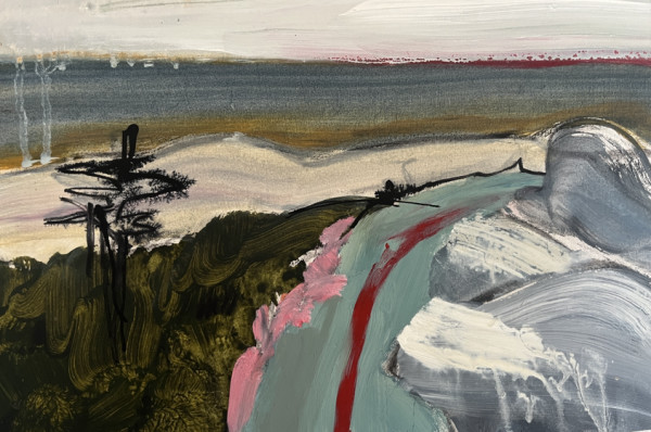 Rosewall Hill St Ives Spring by Mel Hatton