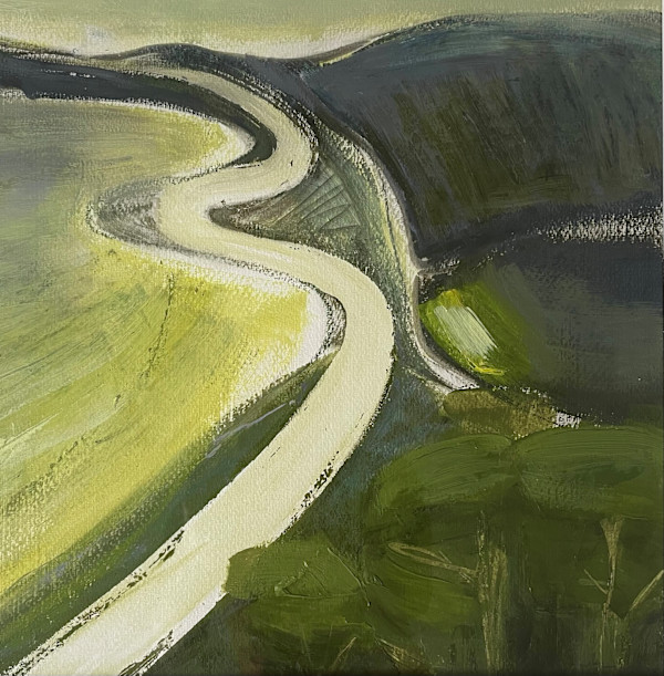 Christchurch Bay Summertime by Mel Hatton