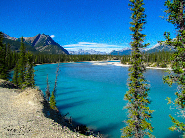 Abraham Lake by Theresa Muth, Image 1.