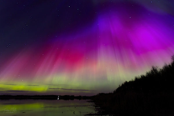 Aurora Borealis Sky 3 by Theresa Muth