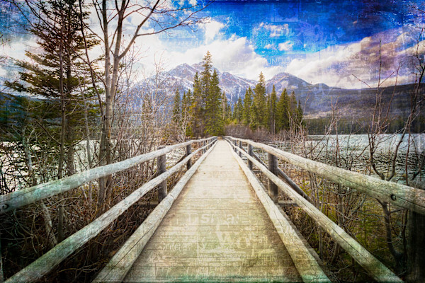 Pyramid Bridge on Newsprint by Theresa Muth, Image 1.