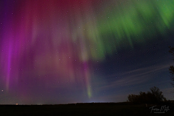 Aurora Borealis Sky 5 by Theresa Muth