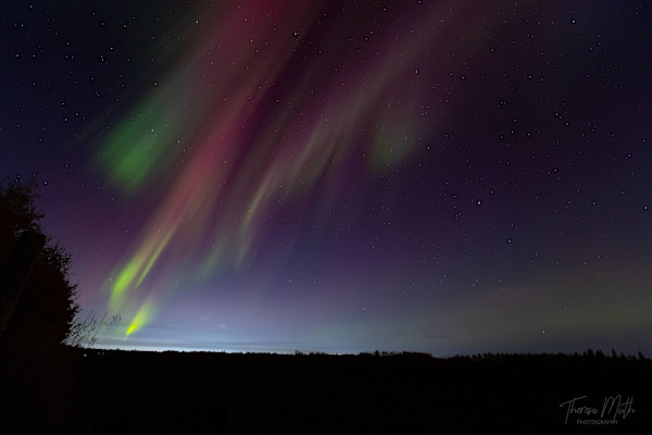 Aurora Borealis Sky 4 by Theresa Muth