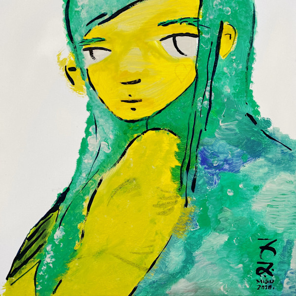 Spirit of the yellow house by Laura Weider