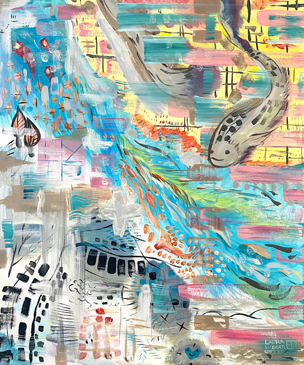 When the river becomes light by Laura Weider