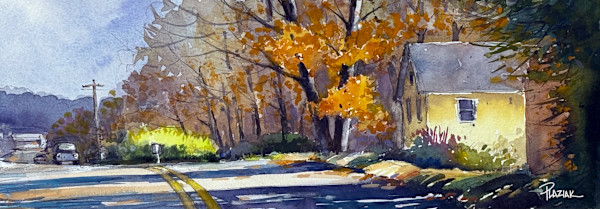 Autumn Afternoon, A Familiar Road by Steven Plaziak