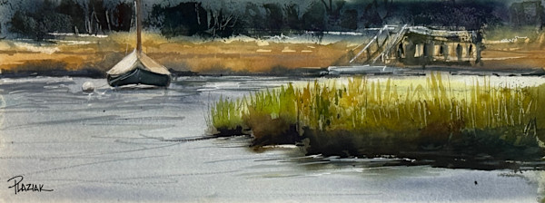 Catboat, on the Cape by Steven Plaziak