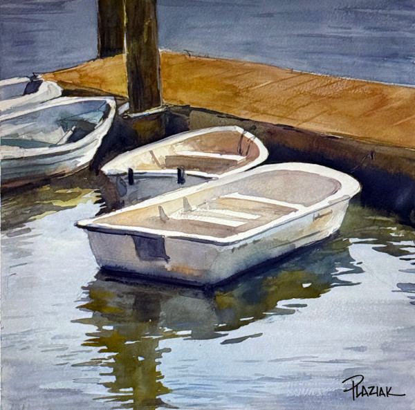 Dock boats by Steven Plaziak