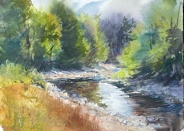 Bend in the River by Steven Plaziak