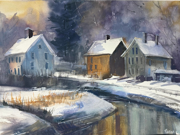 River Street in Winter by Steven Plaziak
