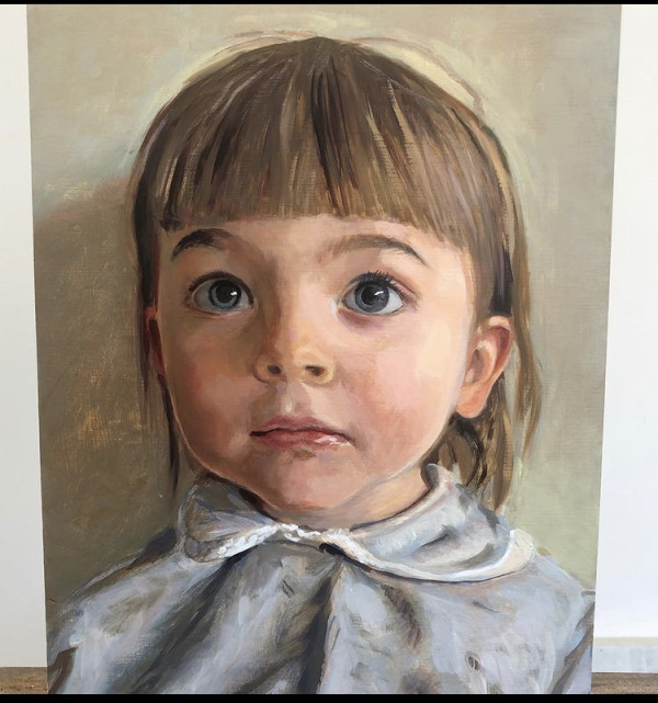 Portrait of a Girl by David Vegt