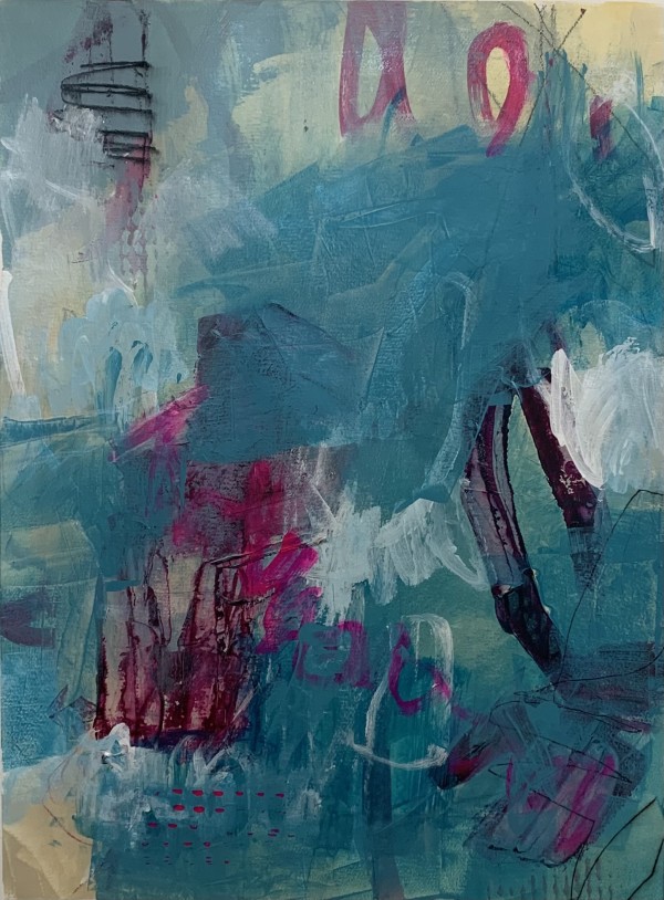 Teal #2 by Frannie Kronenberg Art