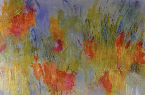 Wildflowers I by Frannie Kronenberg Art