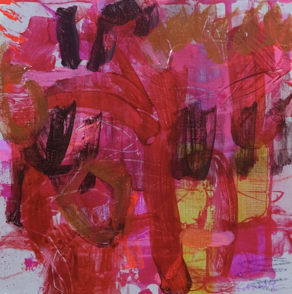 Draped in Rubies by Frannie Kronenberg Art