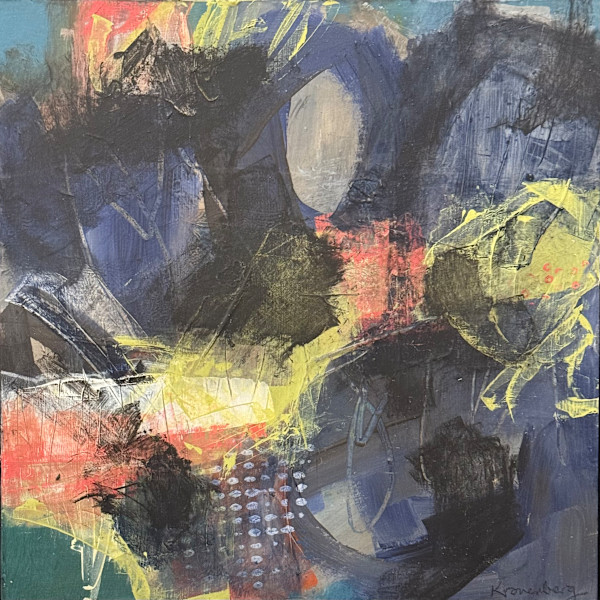 Night Sky in the City by Frannie Kronenberg Art