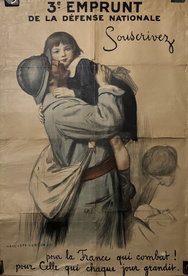 3° EMPRUNT DE LA DÉFENSE NATIONALE SOUSCRIVEZ by August Leroux