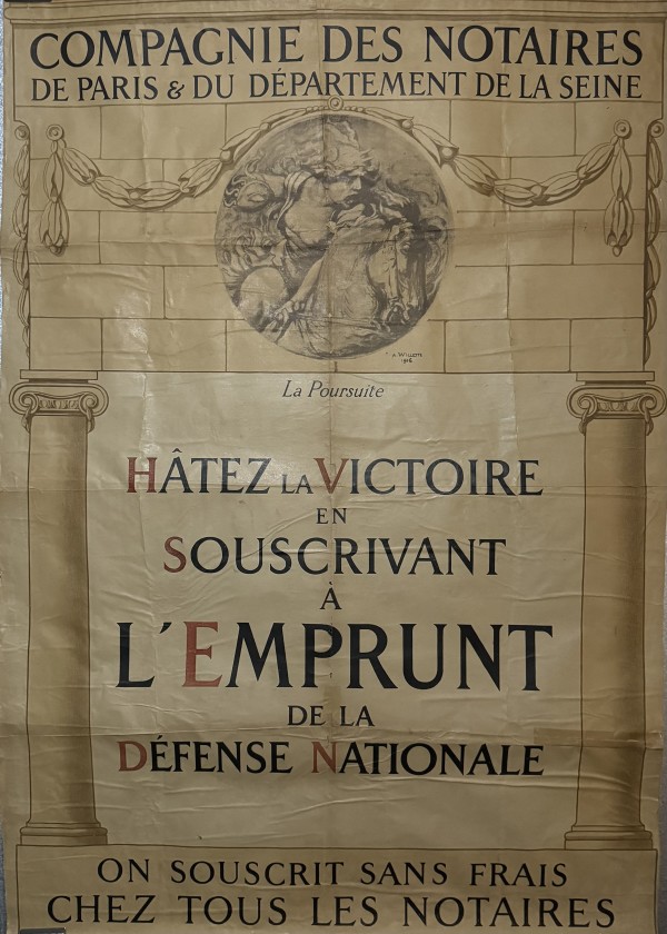HÂTEZ LA VICTOIRE EN SOUSCRIVANT L'EMPRUNT DE LA DEFENSE NATIONALE