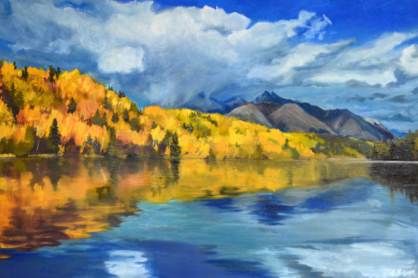 Autumn Paddle on Long Lake by Kayla McGrath, Image 1.