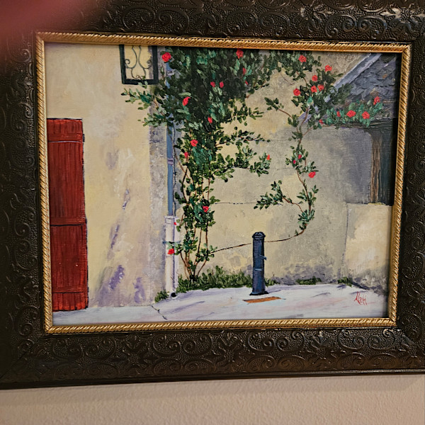 Via to Chateau de Cheveany by Noel Mathews