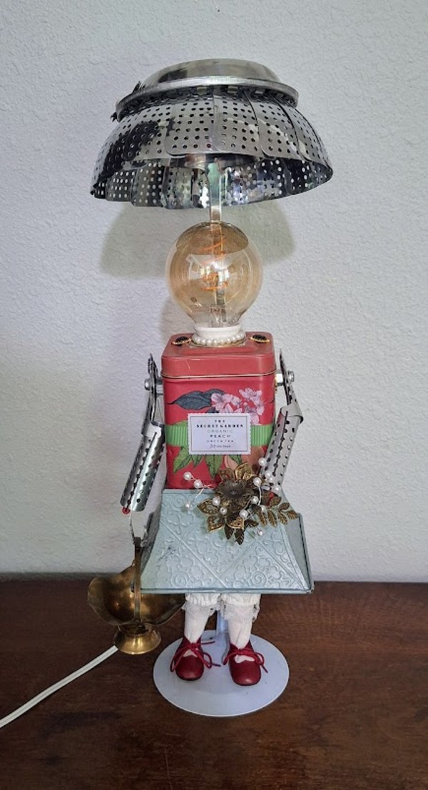 The Secret Garden Lamp by Chasity Erbaugh
