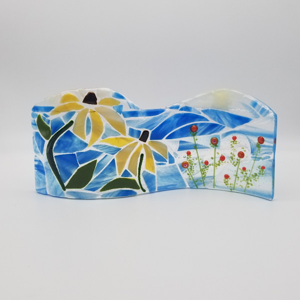 Mosaic Series,  Summer Blooms by Karin Danapas, Image 1.