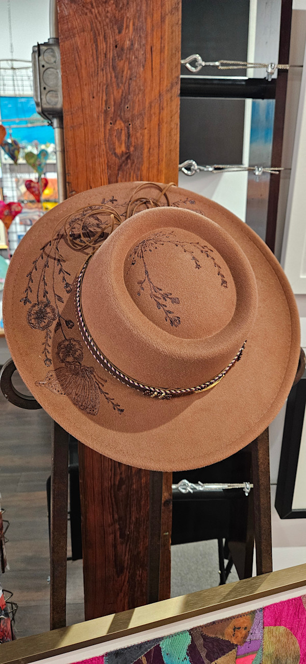 Brown hat by Pam McAdams, Image 1.