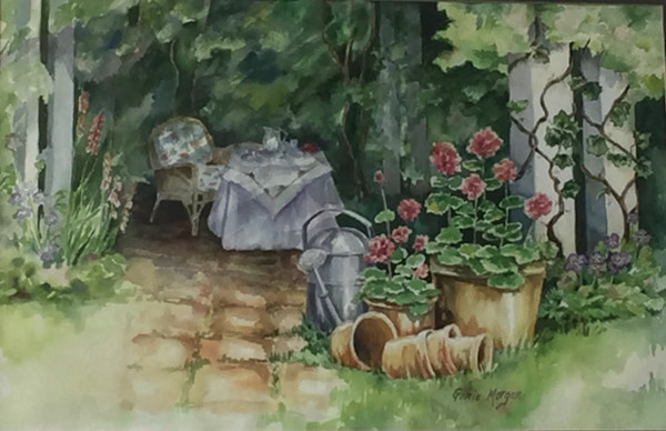 Quiet Garden by Genie Morgan