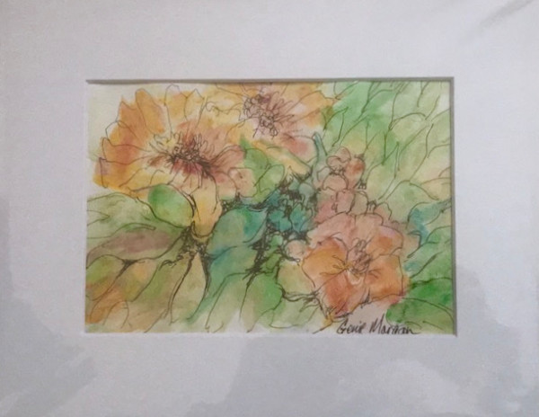 A Pop of Orange by Genie Morgan
