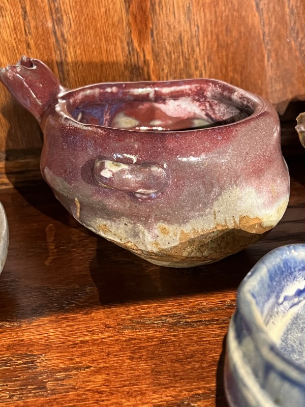 Burgundy Bowl by Serenity Mitchell