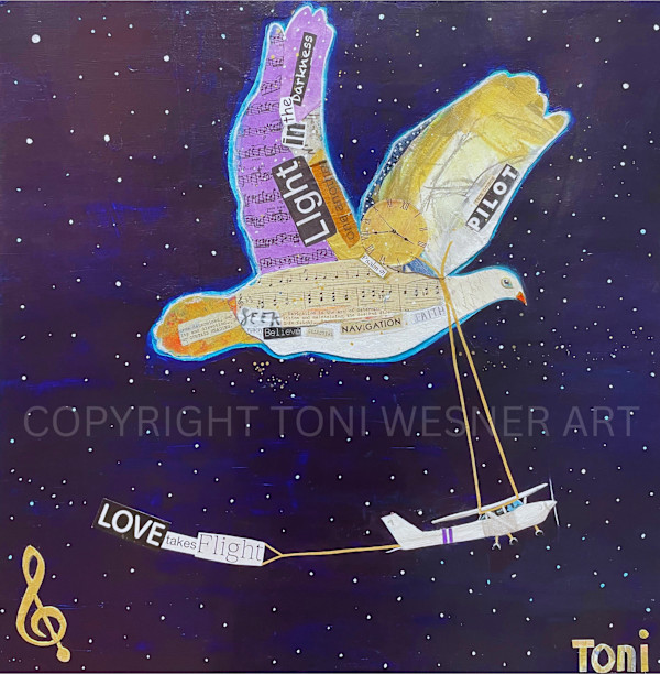 Love Takes Flight by Toni Wesner