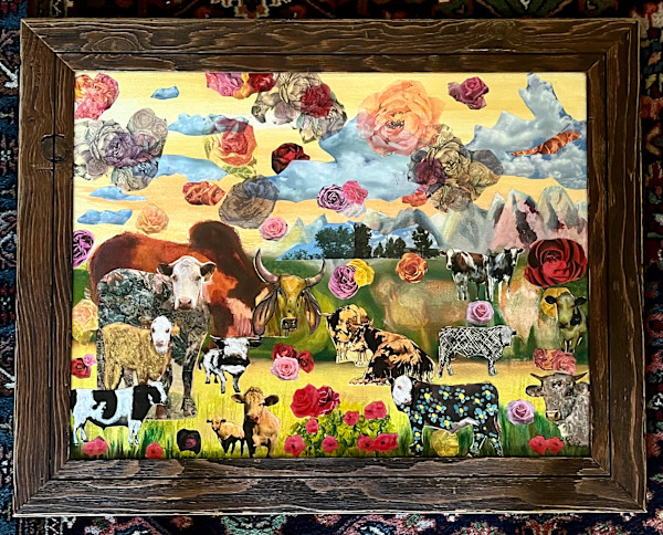 Cows and Roses for Tyler by Deborah Wiley