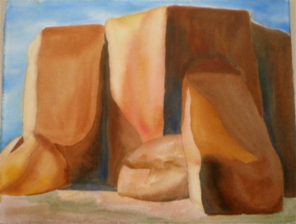 Church at Taos by Genie Morgan