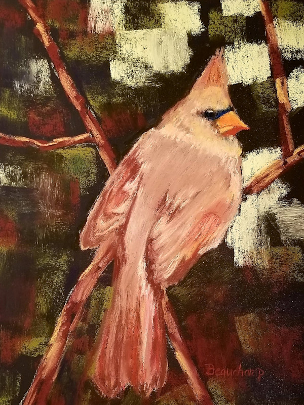 Mrs. Cardinal by Nancy Beauchamp, Image 1.