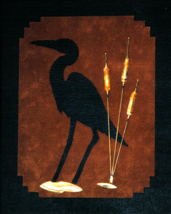Black Heron by Donna Cariker