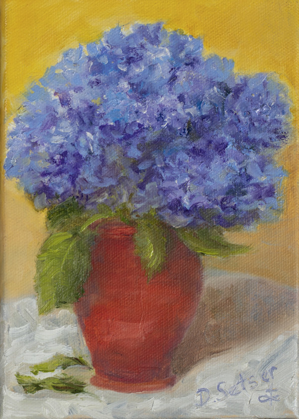 Hydrangea In Bloom by Deborah Setser