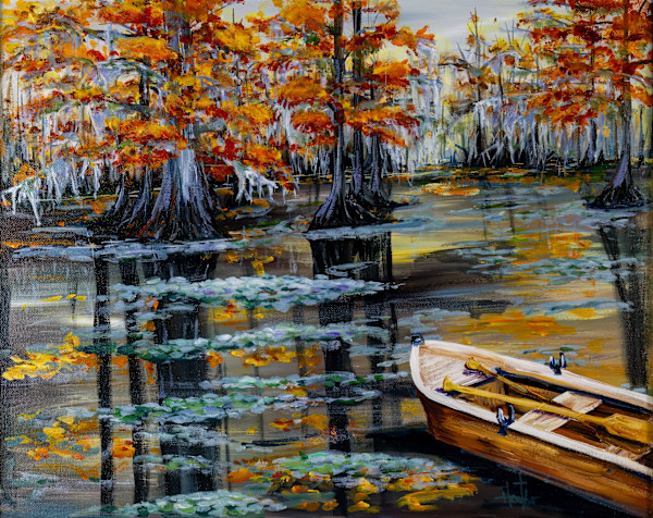 CADDO Lake Leisure by Heather Burris