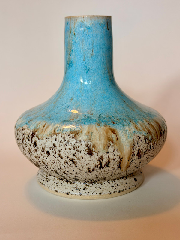 Robin's Egg Vase by Stephanie Fenter