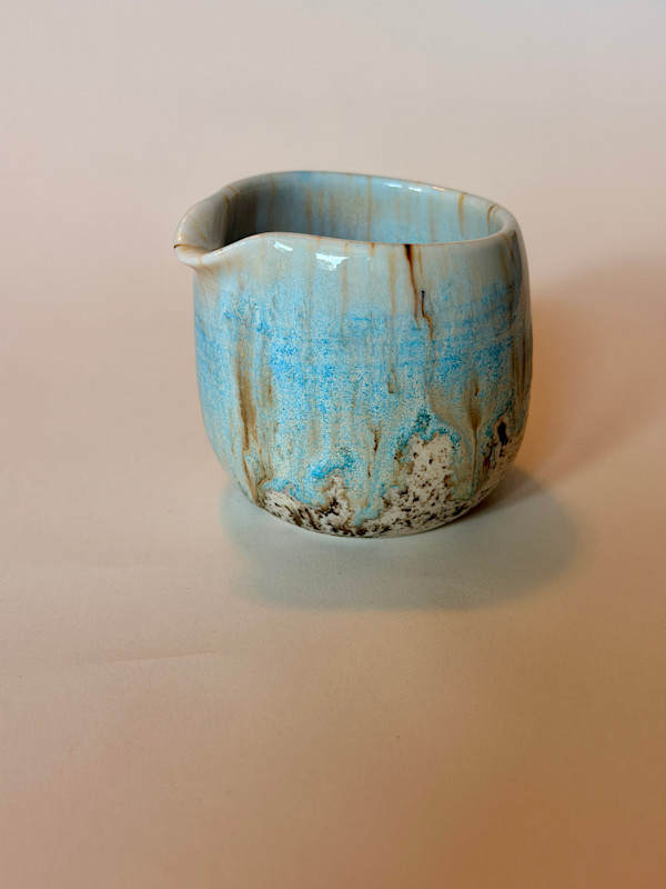 Robin's Egg Pour Cup by Stephanie Fenter
