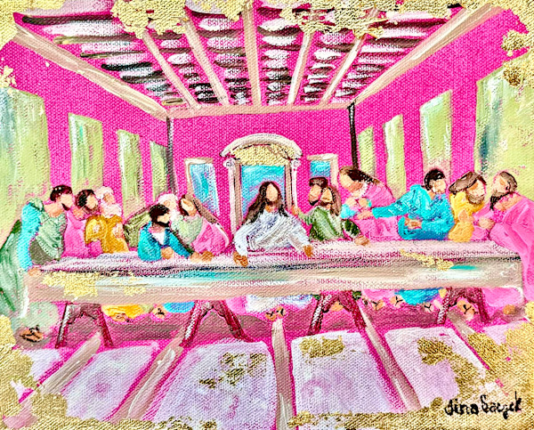 Pink Supper by Tina Saczek