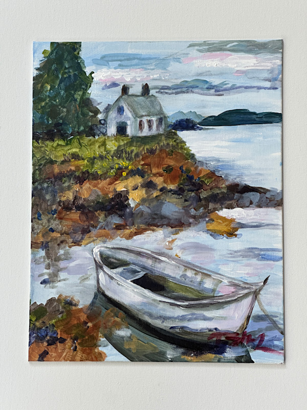 Maine & a Boat by Theresa Schiefer