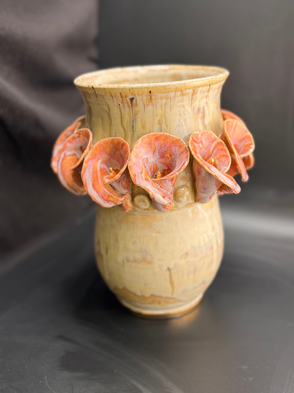 Ivory Lily Vase by Nicole Nalbach